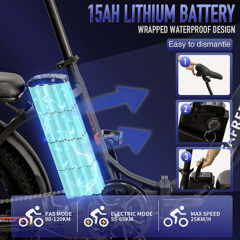 FAFREES elektromos kerékpár F20 - 250W